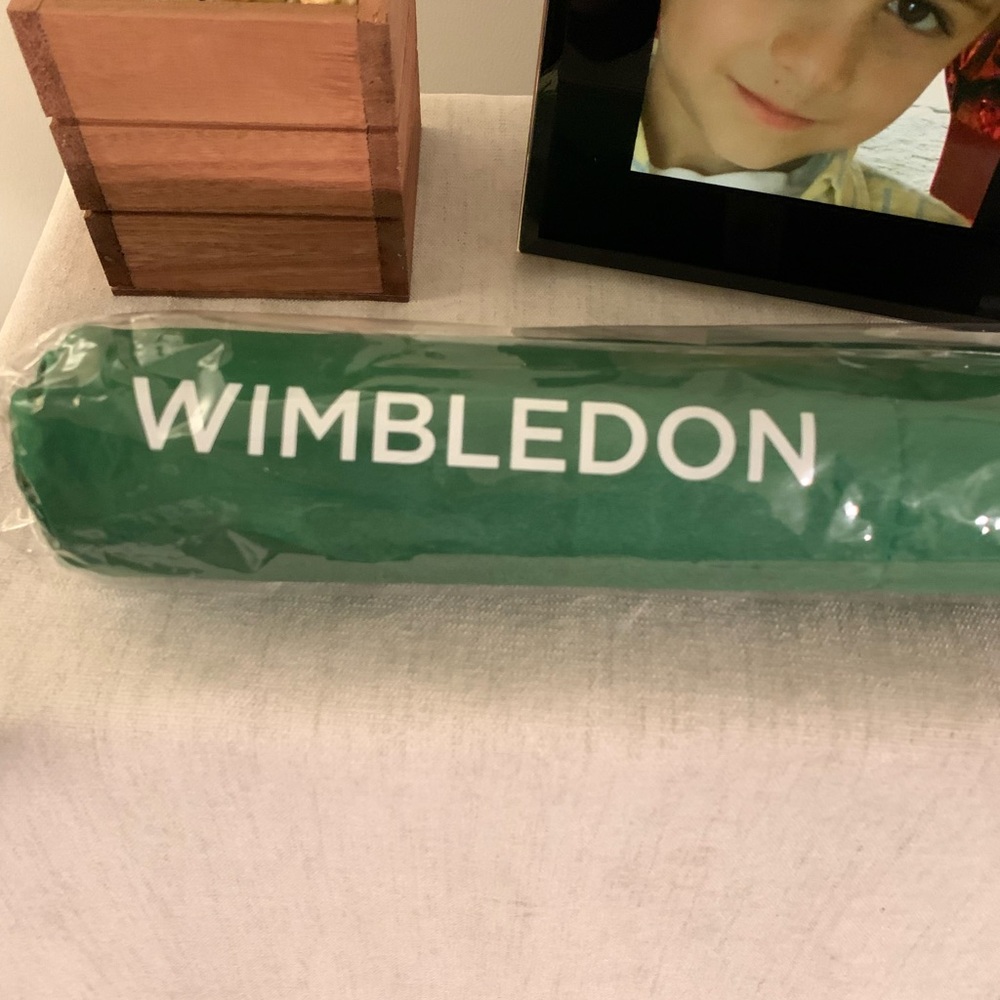 COPY - WIMBLEDON MINI UMBRELLA (Classic green/purple)